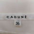 カデュネ CADUNE 裾フレアブラウス レディース JPN:36