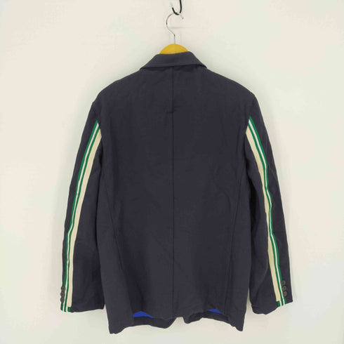 コムデギャルソンオム COMME des GARCONS HOMME AD2005 05AW BROKEN BRIDE期 ショルダーライン3Bテーラードジャケット メンズ JPN:S