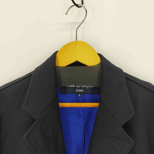 コムデギャルソンオム COMME des GARCONS HOMME AD2005 05AW BROKEN BRIDE期 ショルダーライン3Bテーラードジャケット メンズ JPN:S