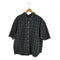 ジョージズ GEORGE オーバーサイズ チェック柄 ボタンダウン半袖シャツ メンズ 3XL