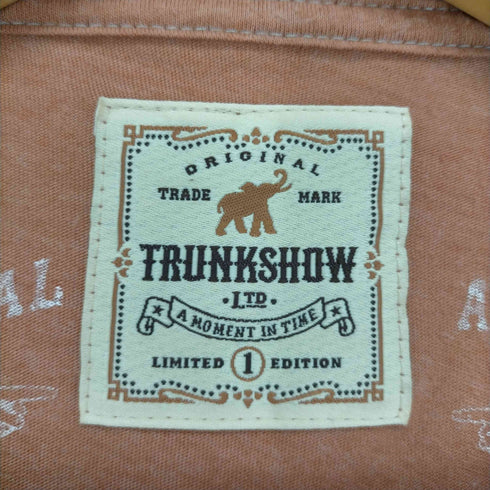 トランクショー TRUNKSHOW フロントプリントS/S TEE メンズ JPN:1