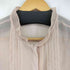 ザラ ZARA フリルノースリーブブラウス レディース import:L