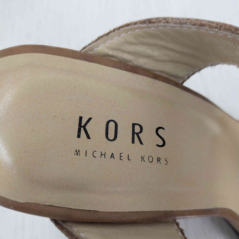 マイケルコース Michael Kors ブラウンヒールサンダル レディース JPN:M