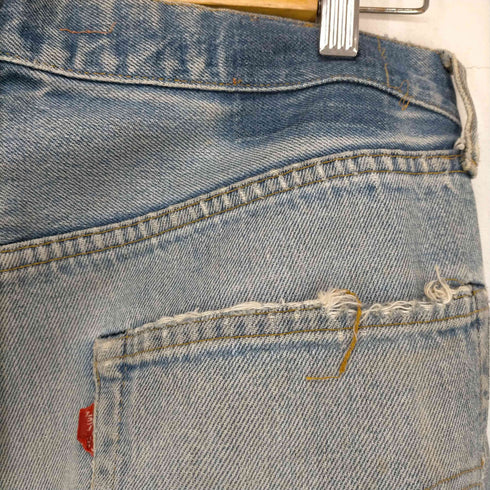 リーバイス Levis 501 66後期 ボタン裏6 77年12月製 ボタンフライダメージデニム メンズ