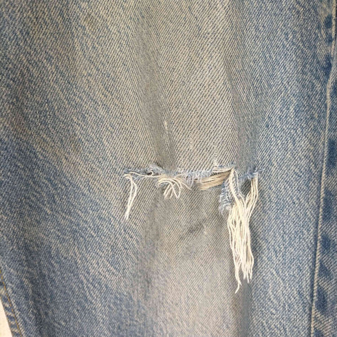 カーハート Carhartt 90-00s ジップフライダメ―ジデニムパンツ メンズ