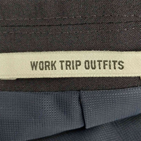 ワークトリップアウトフィッツグリーンレーベル リラクシング WORK TRIP OUTFITS GREEN LABEL RELAXING WTO TW/PUトロピカル スリムNTHP-ジャケット 防シワ ストレッチ メンズ JPN:L