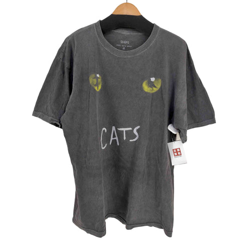 グッドロックスピード GOOD ROCK SPEED ピグメント加工 ミュージカルプリントTシャツ CATS メンズ ONE SIZE