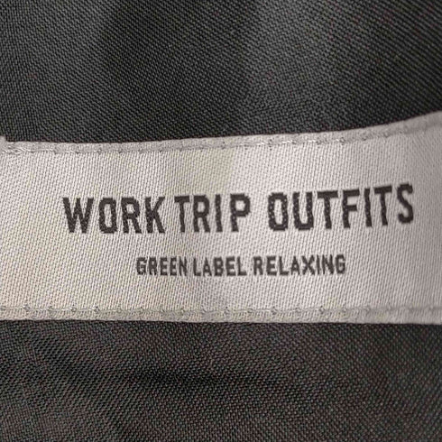ワークトリップアウトフィッツグリーンレーベル リラクシング WORK TRIP OUTFITS GREEN LABEL RELAXING WTO TW/PUトロピカル NP-スラックス メンズ JPN:XL