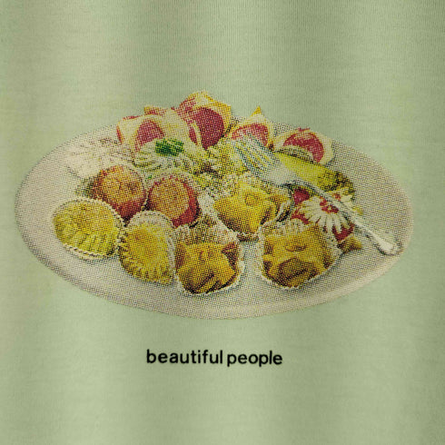 ビューティフルピープル beautiful people 別注 モロッコスイーツTシャツ レディース 38