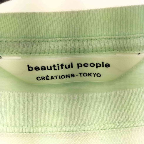 ビューティフルピープル beautiful people 別注 モロッコスイーツTシャツ レディース 38