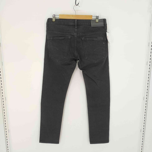 ジースターロー G-STAR RAW 3301 SLIM JEANS スリムテーパードブラックデニム メンズ W34 L32