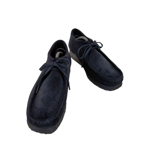 クラークス Clarks WALLABEE BLACK SUEDE メンズ JPN:29