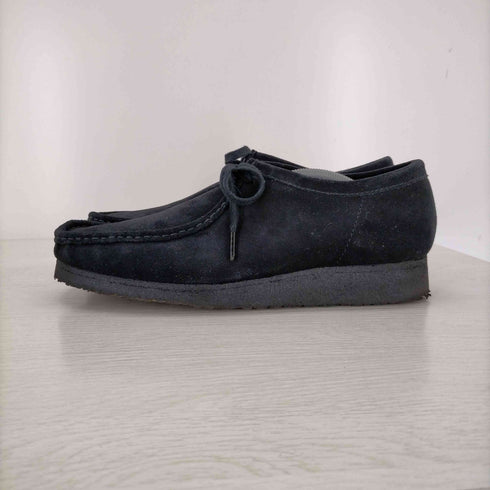クラークス Clarks WALLABEE BLACK SUEDE メンズ JPN:29