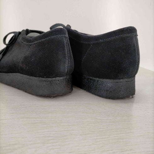 クラークス Clarks WALLABEE BLACK SUEDE メンズ JPN:29