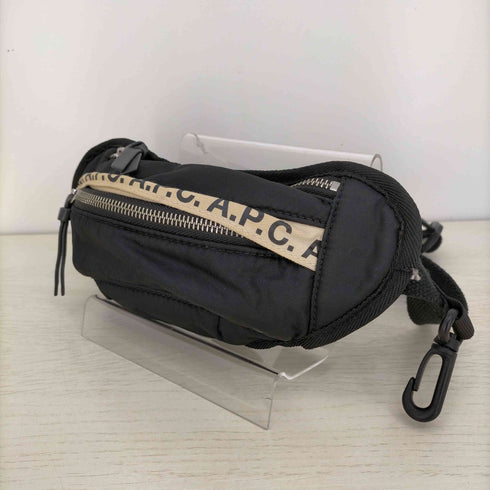 アーペーセー A.P.C. ナイロンウエストバッグ ボディバッグ メンズ