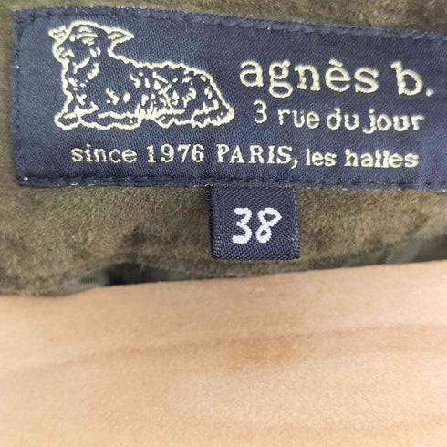 アニエスベー agnes b. スウェードハーフパンツ レディース JPN:38