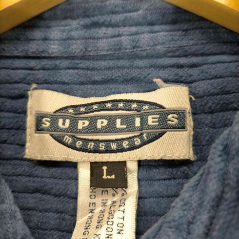 SUPPLIES コットンコーデュロイL/S シャツ メンズ JPN:L
