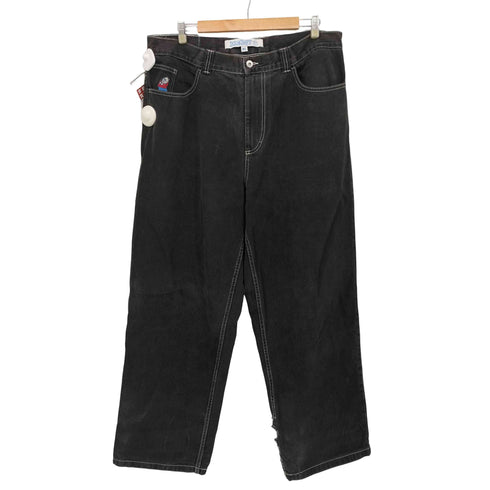 ポーラースケートカンパニー POLAR SKATE CO. BIG BOY Pitch Black 白ステッチ メンズ JPN:XL