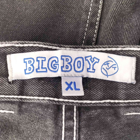ポーラースケートカンパニー POLAR SKATE CO. BIG BOY Pitch Black 白ステッチ メンズ JPN:XL