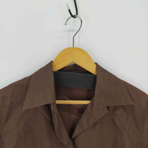 アクアスキュータム AQUASCUTUM クロップド オープンカラーシャツ 7分袖 レディース 13