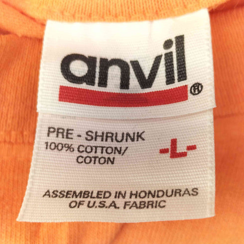 アンビル Anvil ツアー プリント S/S クルーネック Tシャツ メンズ JPN:L