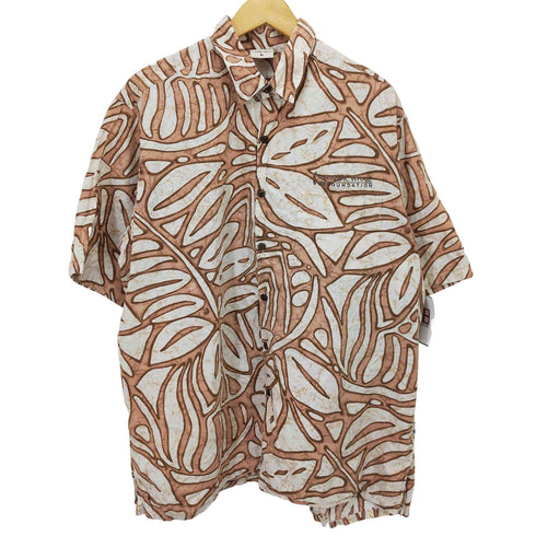 ゴーベアフット GO BareFoot USA製 総柄 アロハシャツ メンズ JPN:XL