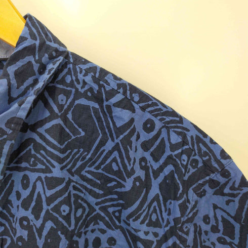 エルエルビーンシグネチャー L.L.Bean SIGNATURE SLIM FIT総柄シャツ ボックスシルエット メンズ JPN:XL
