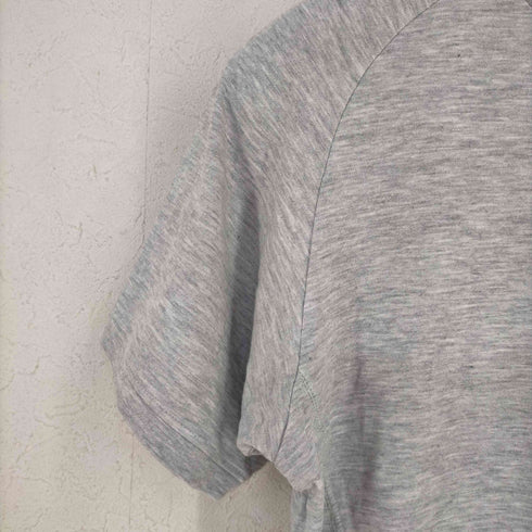 ナイキ NIKE 00s 銀タグ フロントスウォッシュ刺繍 ラグラン霜降りTシャツ レディース JPN:L