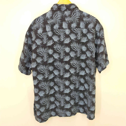ナットナスト NAT NAST シルク混総柄デザインシャツ ボックスシルエット メンズ JPN:XL