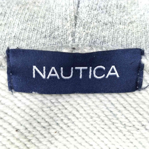 ノーティカ NAUTICA 別注 アーチロゴ スウェット プルオーバー パーカー メンズ JPN:L