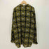GFL-CLOTHING ロゴ 総柄 オープンカラー L/S シャツ メンズ JPN:XL
