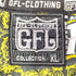 GFL-CLOTHING ロゴ 総柄 オープンカラー L/S シャツ メンズ JPN:XL