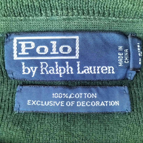 ポロバイラルフローレン Polo by RALPH LAUREN EXCLUSIVE OF DECORATION ポニー刺繍 コットン ニット セーター メンズ XXL