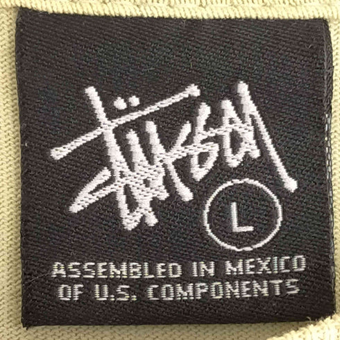 ステューシー Stussy 00s OLD メキシコ製 ロゴプリント クルーネックTシャツ メンズ JPN:L