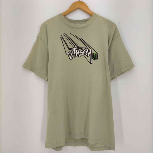 ステューシー Stussy 00s OLD メキシコ製 ロゴプリント クルーネックTシャツ メンズ JPN:L