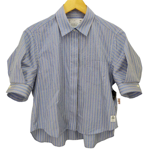 サカイ Sacai 23SS Thomas Mason Cotton Poplin Shirt レディース 1
