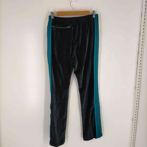 ニードルズ Needles Narrow Track Pant - C/Pe Velour BLACK メンズ JPN:S