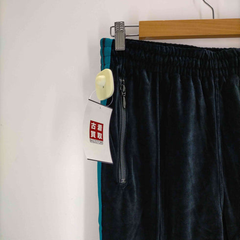 ニードルズ Needles Narrow Track Pant - C/Pe Velour BLACK メンズ JPN:S