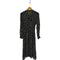 ザラ ZARA ドット柄L/Sシースルーワンピース 透け シアー レディース JPN:M