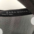 ザラ ZARA ドット柄L/Sシースルーワンピース 透け シアー レディース JPN:M