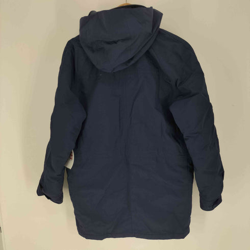 ランズエンド LANDS END 比翼 裏地フリース ダブルジップ 中綿 マウンテン パーカー メンズ import:S