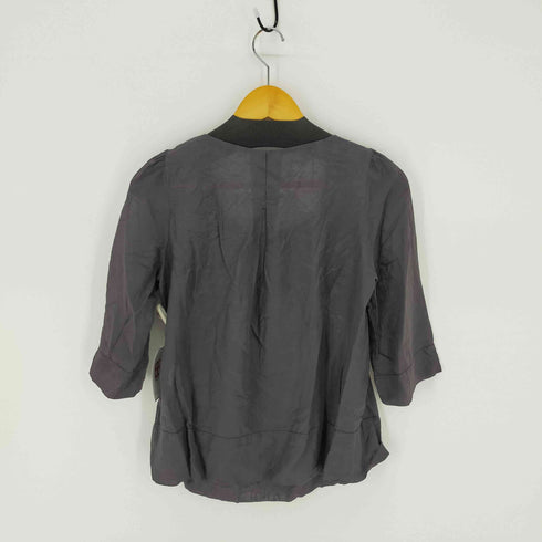 トゥモローランドコレクション TOMORROWLAND collection シルク混 シースルーS/Sブラウス レディース JPN:38