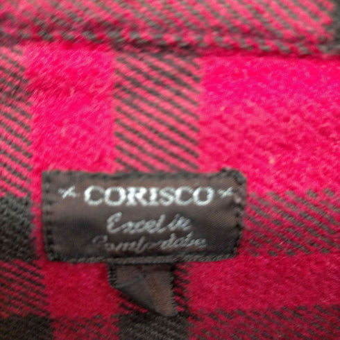 コリスコ CORISCO チェックネルシャツ メンズ JPN:L