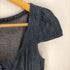 ミュウミュウ miu miu 01aw ARCHIVE DENIM CHAMBRE Milkmaid Maxi Dress レディース 38