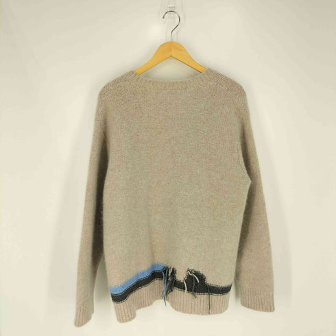 ダイエットブッチャースリムスキン DIET BUTCHER SLIM SKIN rhapsody one TRAAASH Sweater Vネックニット セーター メンズ JPN:1