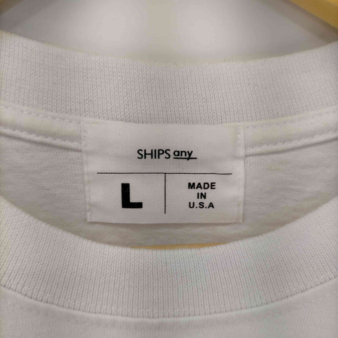 シップスエニィ SHIPS any MADE IN USA RECLUSE クルーネックL/S TEE メンズ JPN:L