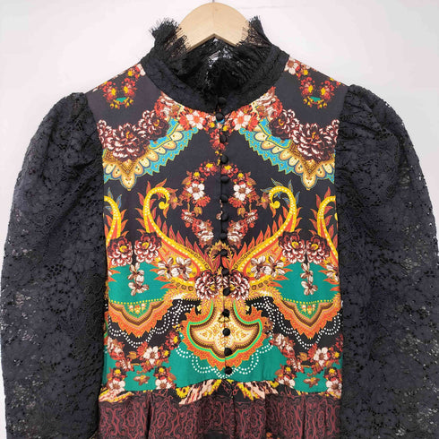 alice+olivia 20AW WILHEMINA BTNFT TIERED RFL DRESS レディース 2