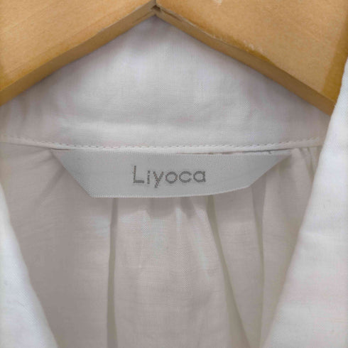 Liyoca リヨセルラミーギャザーオーバーシャツ レディース ONE SIZE