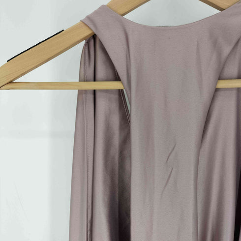 ザラ ZARA サテン ドレス ワンピース レディース import:S