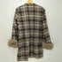 ダーリッチ Darich 22AW タックデザインチェックコート レディース L